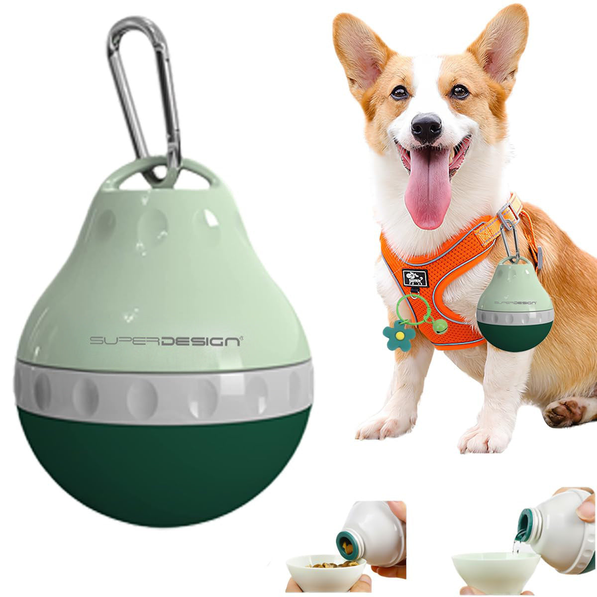 Portable Pet Water Bottle — Leak-Proof Dog & Cat Travel Dispenser