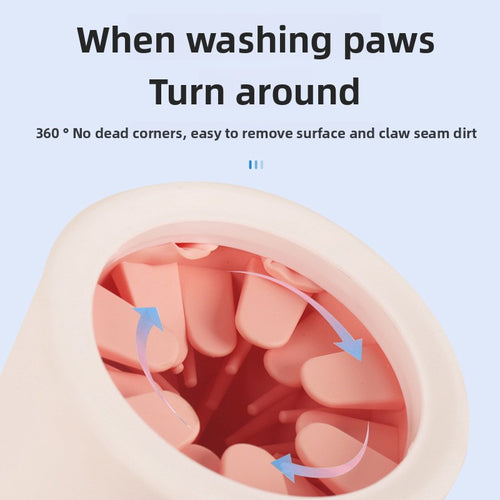 Dog Paw Cleaner Cup — Portable Muddy Paw Washer