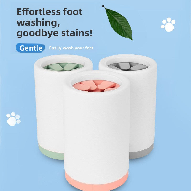 Dog Paw Cleaner Cup — Portable Muddy Paw Washer