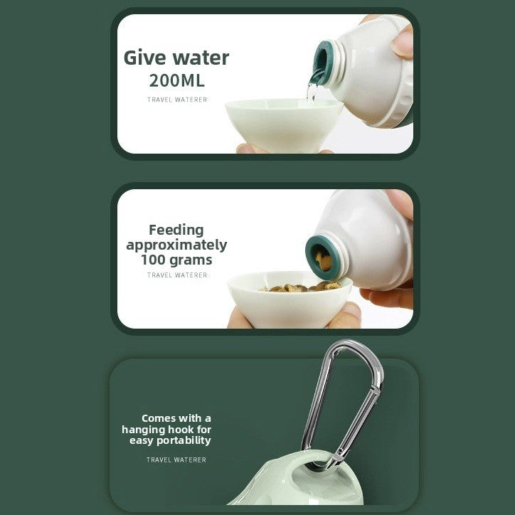 Portable Pet Water Bottle — Leak-Proof Dog & Cat Travel Dispenser